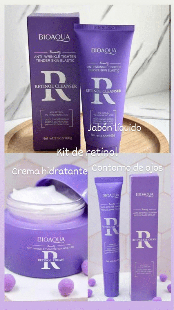 Kit Facial de Retinol
