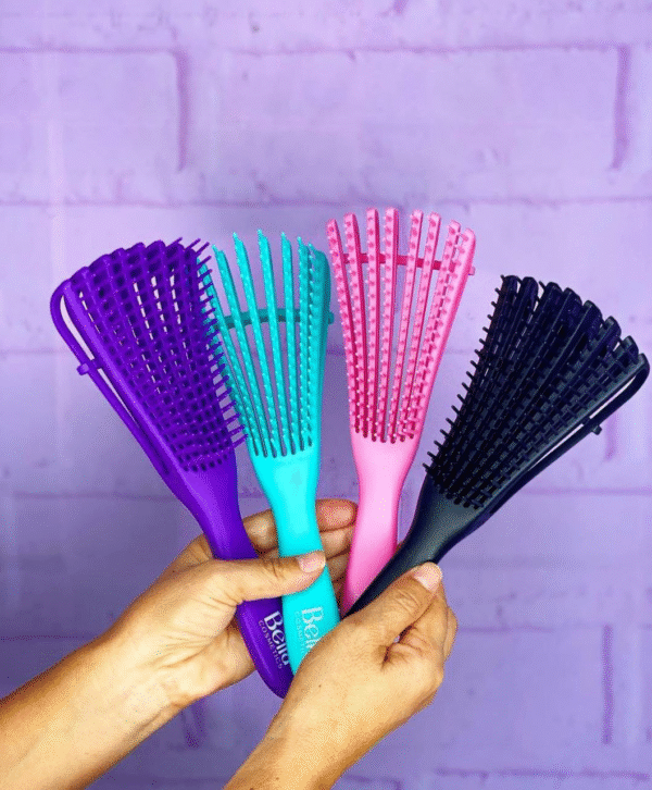 Cepillo Desenredante para Cabello Rizado