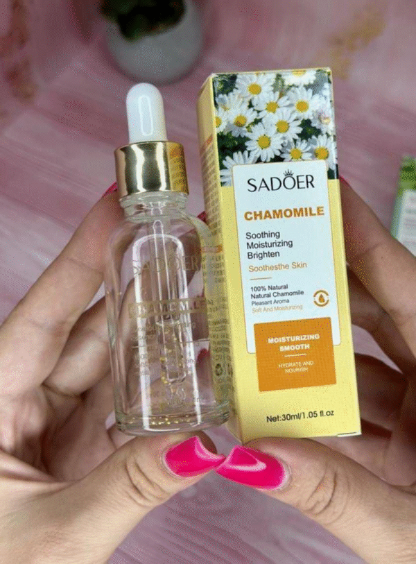 Sérum Facial Hidratante de Manzanilla Sadoer