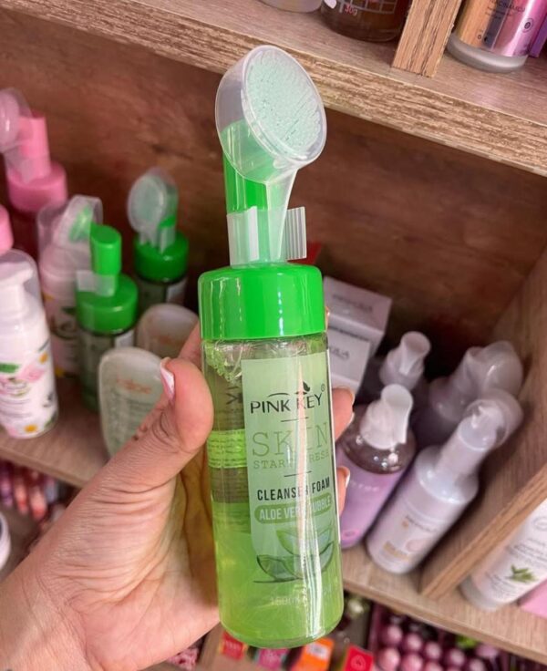 Espuma Facial Aloe Vera